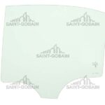 LH REAR DOOR GLASS GRN